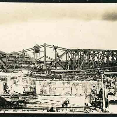 Emergency Dam on the Panama Canal