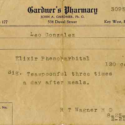 Sargeant Leo Gonzalez Prescription