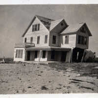 Hurricane Damaged House