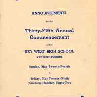 Thirty-Fifth Annual Commencement Program