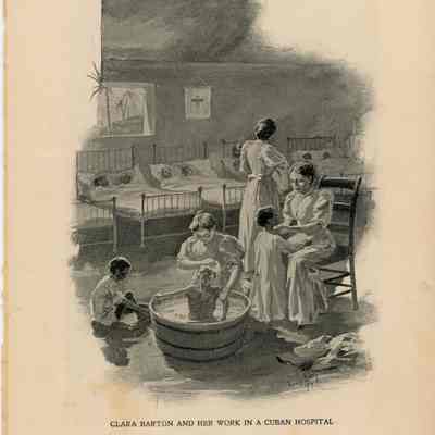 Clara Barton and the United States Artillery