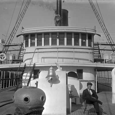 Deck of the Steamship Somerset