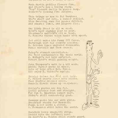 Key West High School Class of 1962 Poem: © Key West Art & Historical Society