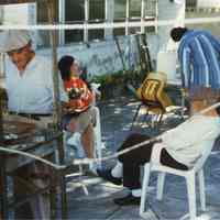 Mario Sanchez in his Studio Under the Trees