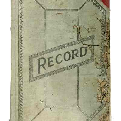Williams Variety Store Ledger Book
