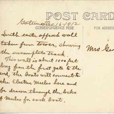 Verso of postcard: © Key West Art & Historical Society