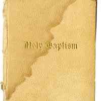Holy Baptism Book
