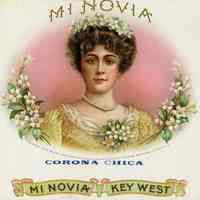 Mi Novia Key West Cigar Label