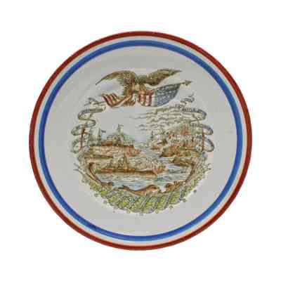 Battle of Santiago Commemorative Plate