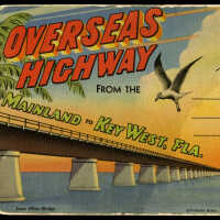 Overseas Highway from the Mainland to Key West, Fla.