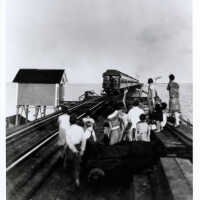 President Calvin Coolidge on the Florida East Coast Railway Train