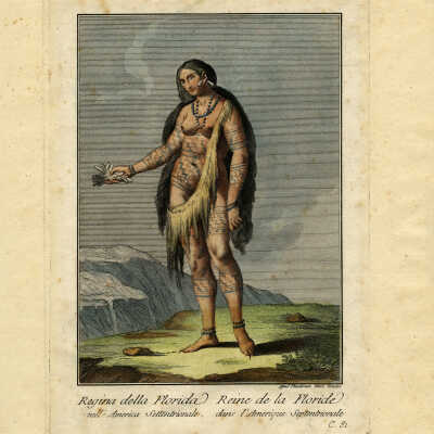 Regina della Florida nell' America Settentrionale / Reine de la Floride dans l'Amerique Septentrionale