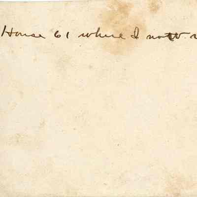 House 61 where I now reside.: © Key West Art & Historical Society