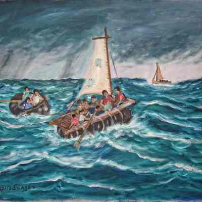 Rafters Coming Ashore