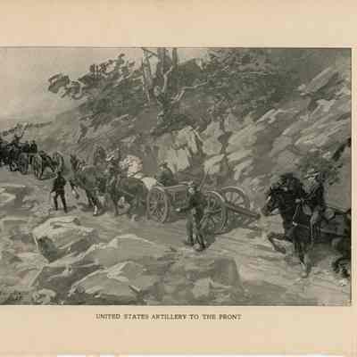 United States Artillery to the Front: © Key West Art & Historical Society