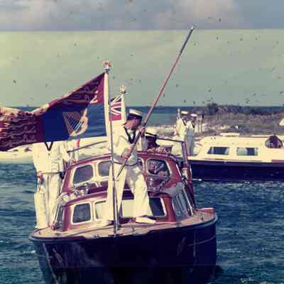 HMY Britannia Launch at Dry Tortugas National Park