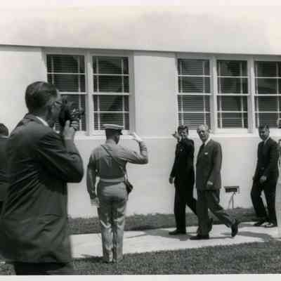John F. Kennedy Inspects Military Facilities in Key West