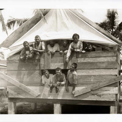Worker's Tent on Pigeon Key