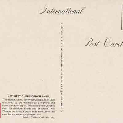 Queen Conch, Key West, Florida: © Key West Art & Historical Society