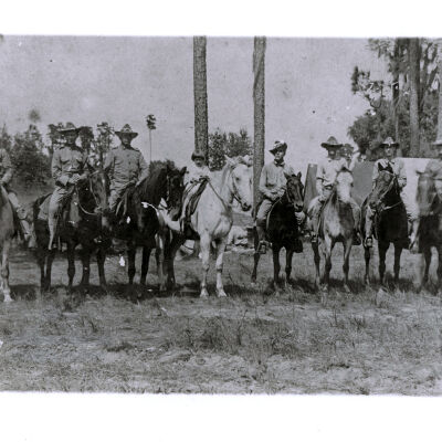 U.S. Cavalry on Horses