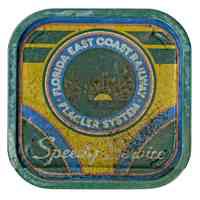 Florida East Coast Railway Serving Tray