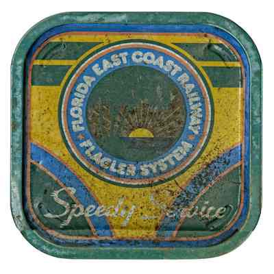 Florida East Coast Railway Serving Tray