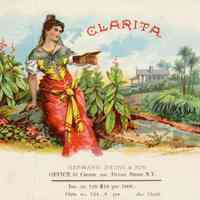 Clarita Cigar Label