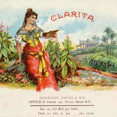 Clarita Cigar Label