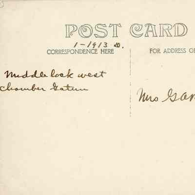 Verso of postcard: © Key West Art & Historical Society