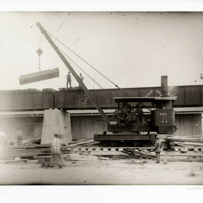 Florida East Coast Railway Crane