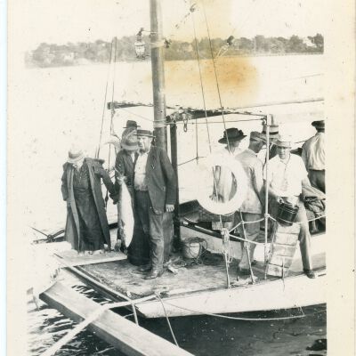 Passengers and Crew on a Boat