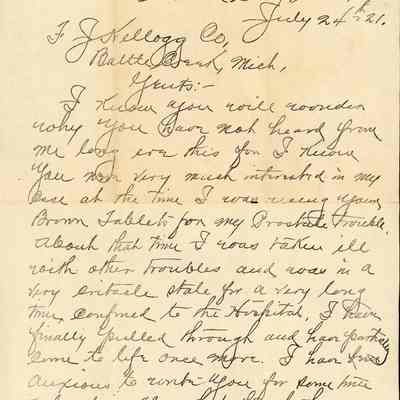 Carrion to Frank J. Kellogg Co.