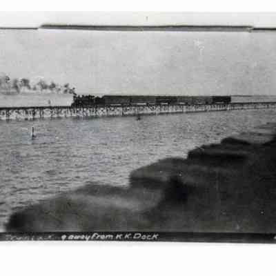 Train Traveling on Knights Key Bridge