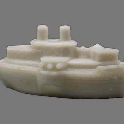 USS MAINE Commemorative Butter Dish