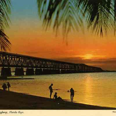 Sunset, Overseas Highway, Florida Keys
