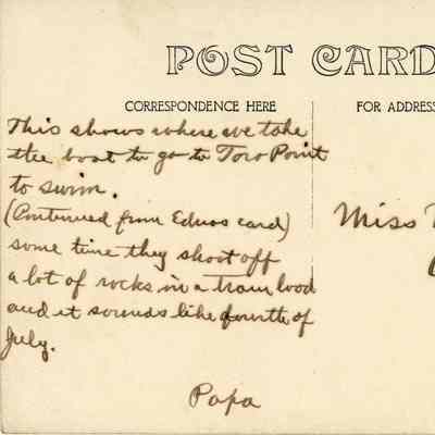 Boat to Toro Point: © Key West Art & Historical Society