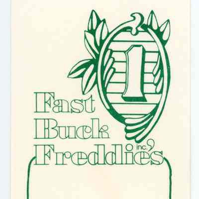 Fast Buck Freddie's Business Card