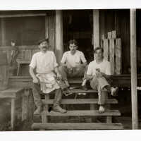 Butchers at Pigeon Key