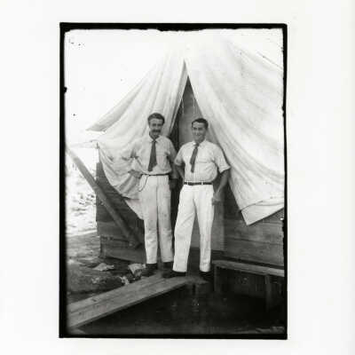 Two Unknown Men at Pigeon Key
