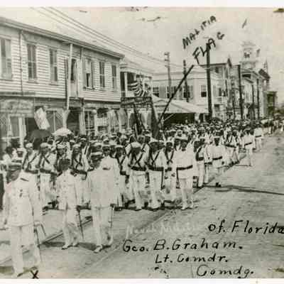 Naval Militia of Florida in a Parade
