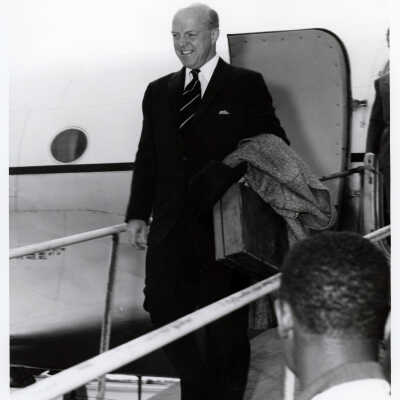 Lord Harold Caccia at Naval Air Station Key West