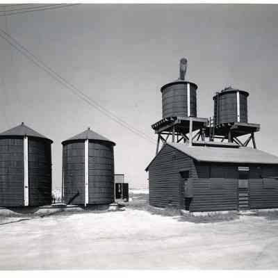 Meacham Field Water Towers