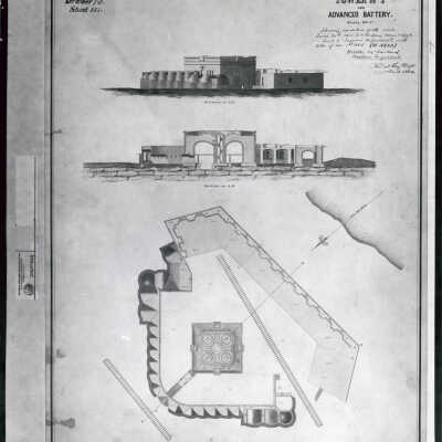 Plans for Fort West Martello