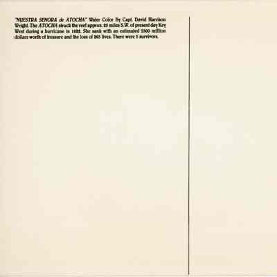 Nuestra Señora de Atocha postcard: © Key West Art & Historical Society