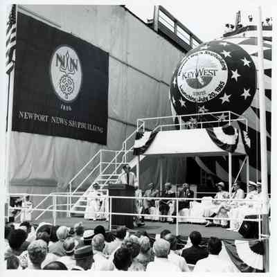 Launch of USS KEY WEST