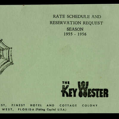 Rate Schedule for the Key Wester Hotel
