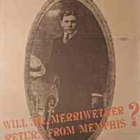 Will Mr. Merriwether Return From Memphis? Theater Poster