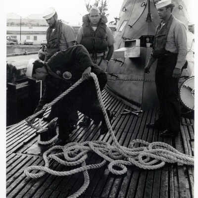 U.S. Navy Submarine Deck