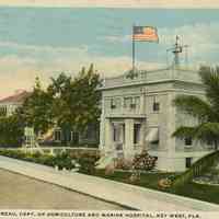 U.S. Weather Bureau, Dept. Of Agriculture And Marine Hospital, Key West, Fla