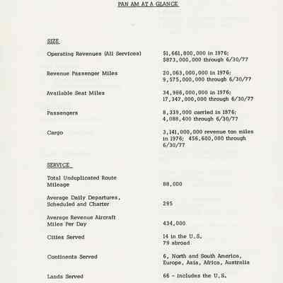 Pan Am 50th Anniversary Promo Packet: © Key West Art & Historical Society